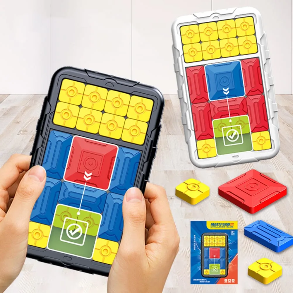 Magnetic Brain Teaser Slide Puzzle Game Double Player - 843