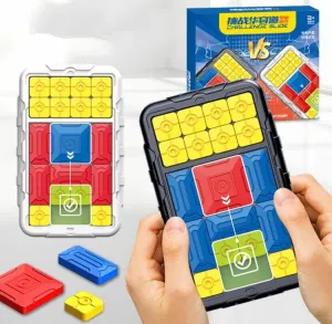 Magnetic Brain Teaser Slide Puzzle Game Double Player - 843