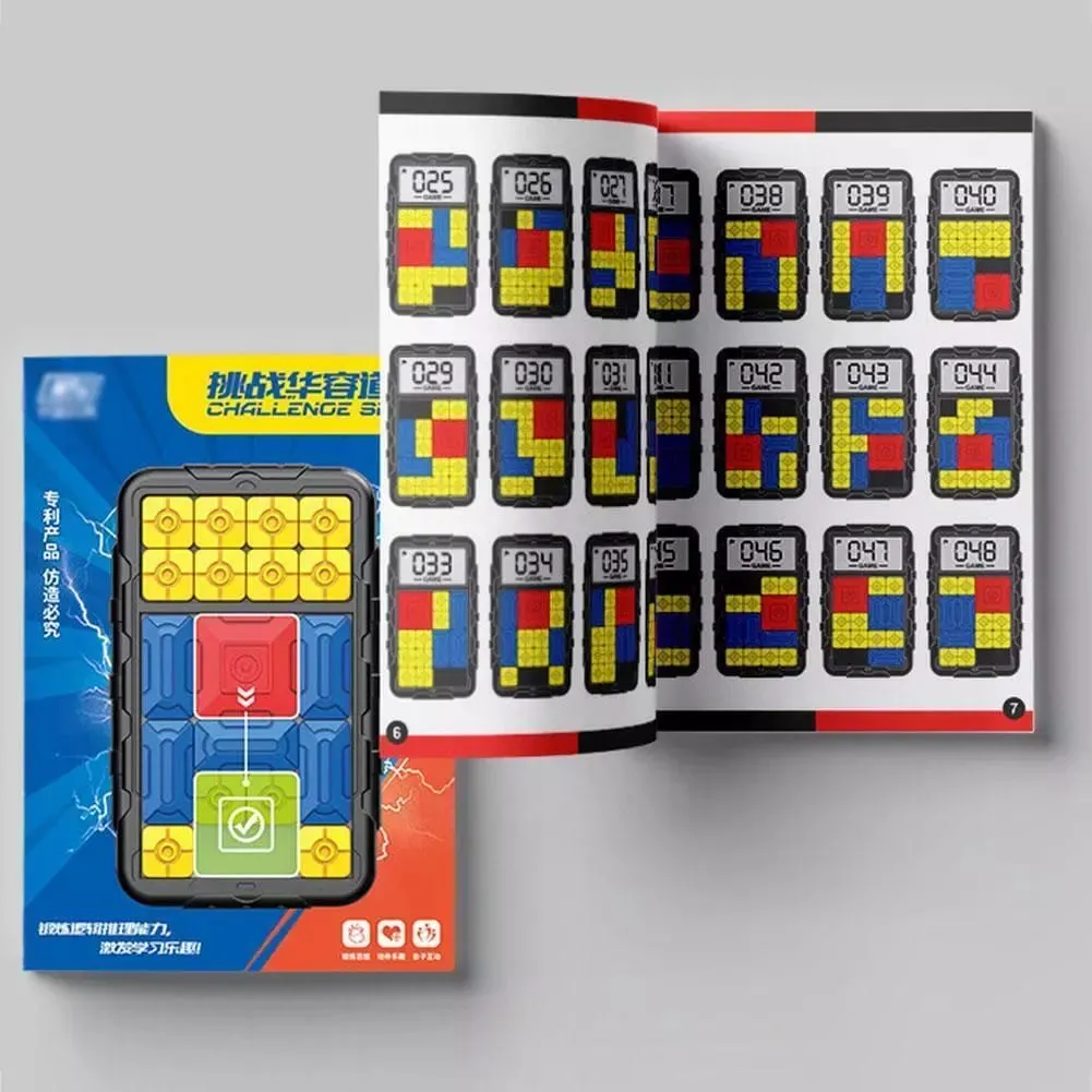 Magnetic Brain Teaser Slide Puzzle Game Double Player - 843