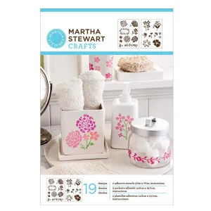 Martha Stewart Adhesive Stencil Blossoms