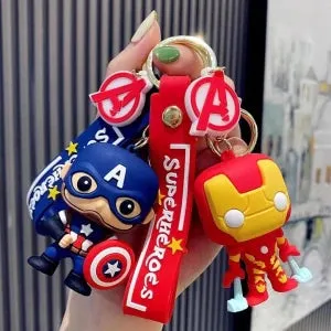 Marvel Ironman | 3D Lanyard Keychain | Silicone