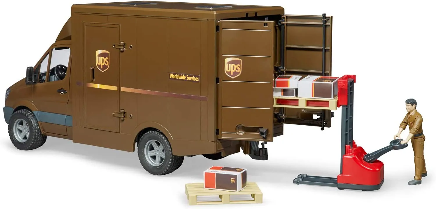 MB Sprinter UPS with Driver & Accessories