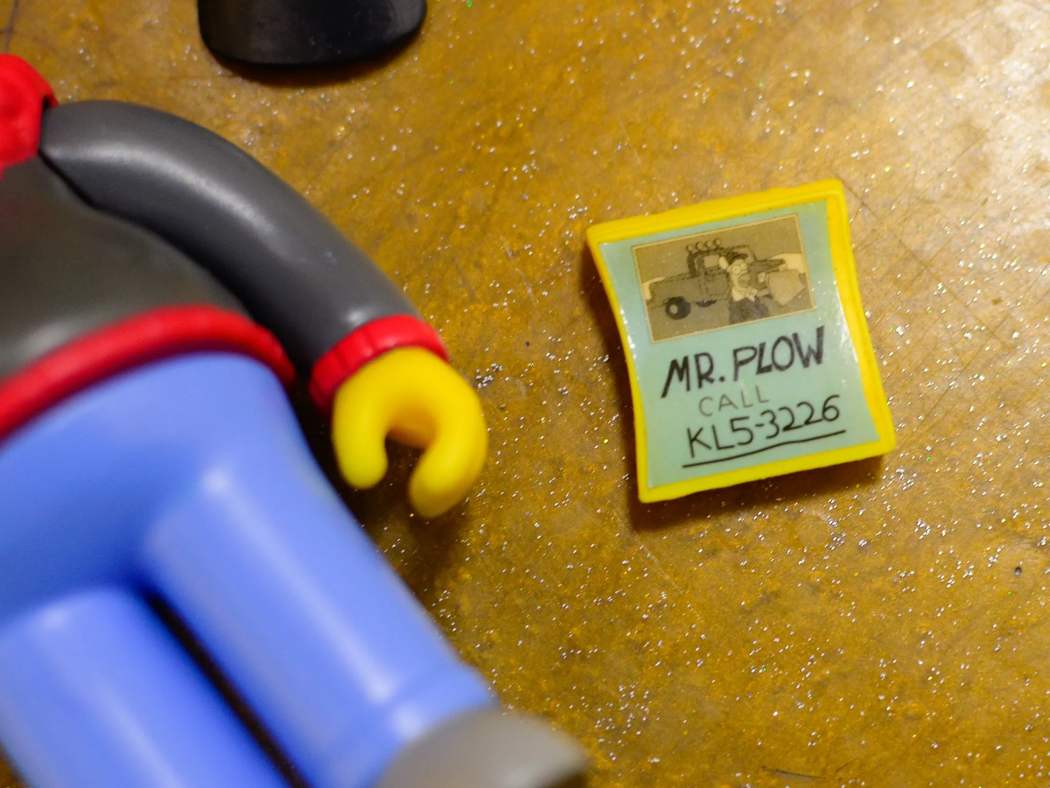 Mr. Plow Homer - Playmates Simpsons World Of Springfield Vintage Figure