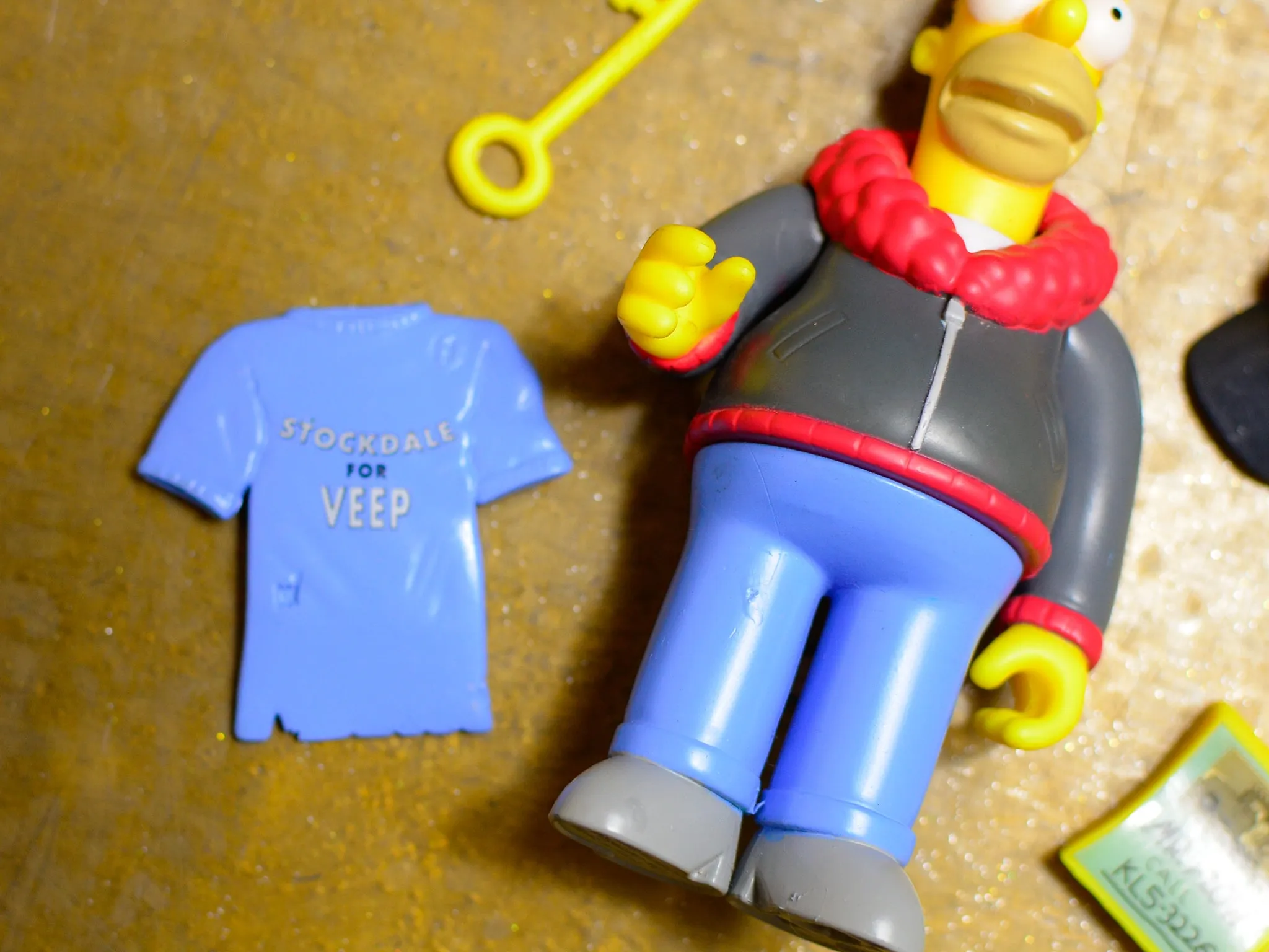 Mr. Plow Homer - Playmates Simpsons World Of Springfield Vintage Figure