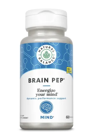 Natural Balance Brain Pep 60 Capsule