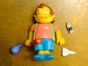 Nelson Muntz - Playmates Simpsons World Of Springfield Vintage Figure
