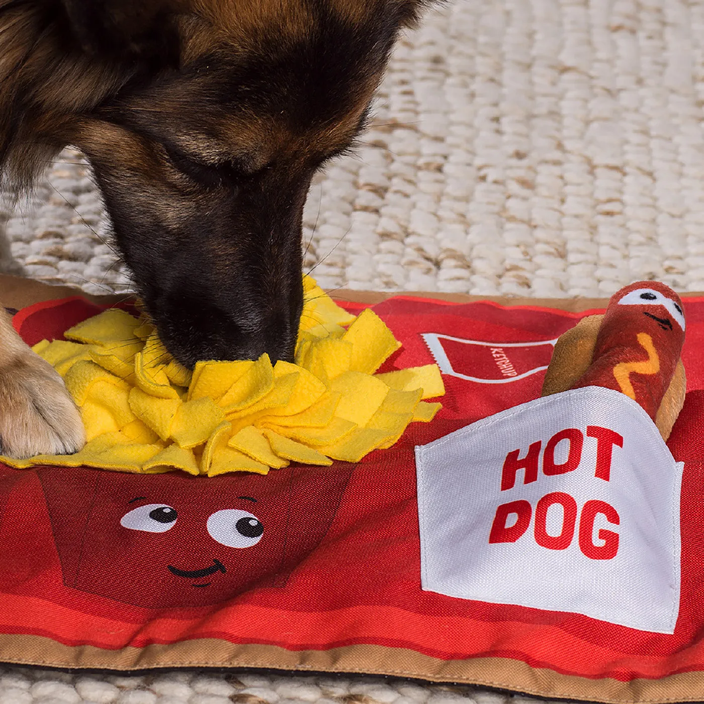 Nina Ottosson Dog Activity Matz Fast Food Fun Mat