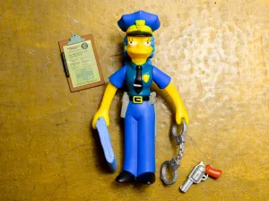Officer Marge - Playmates Simpsons World Of Springfield Vintage Figure