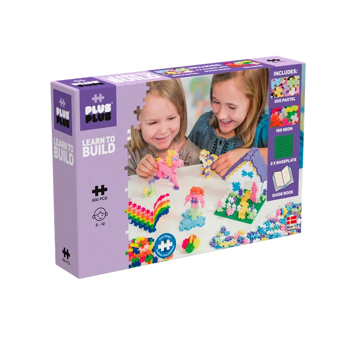 Plus-Plus Learn to Build / Pastel