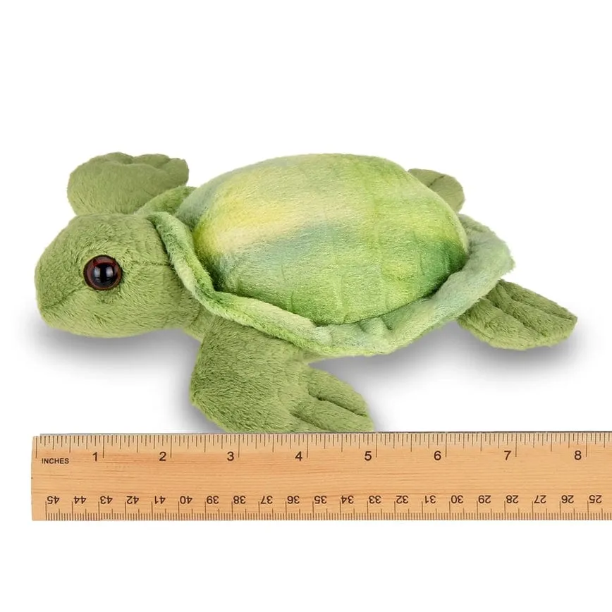 Plush Little Green Sea Turtle by Bearington