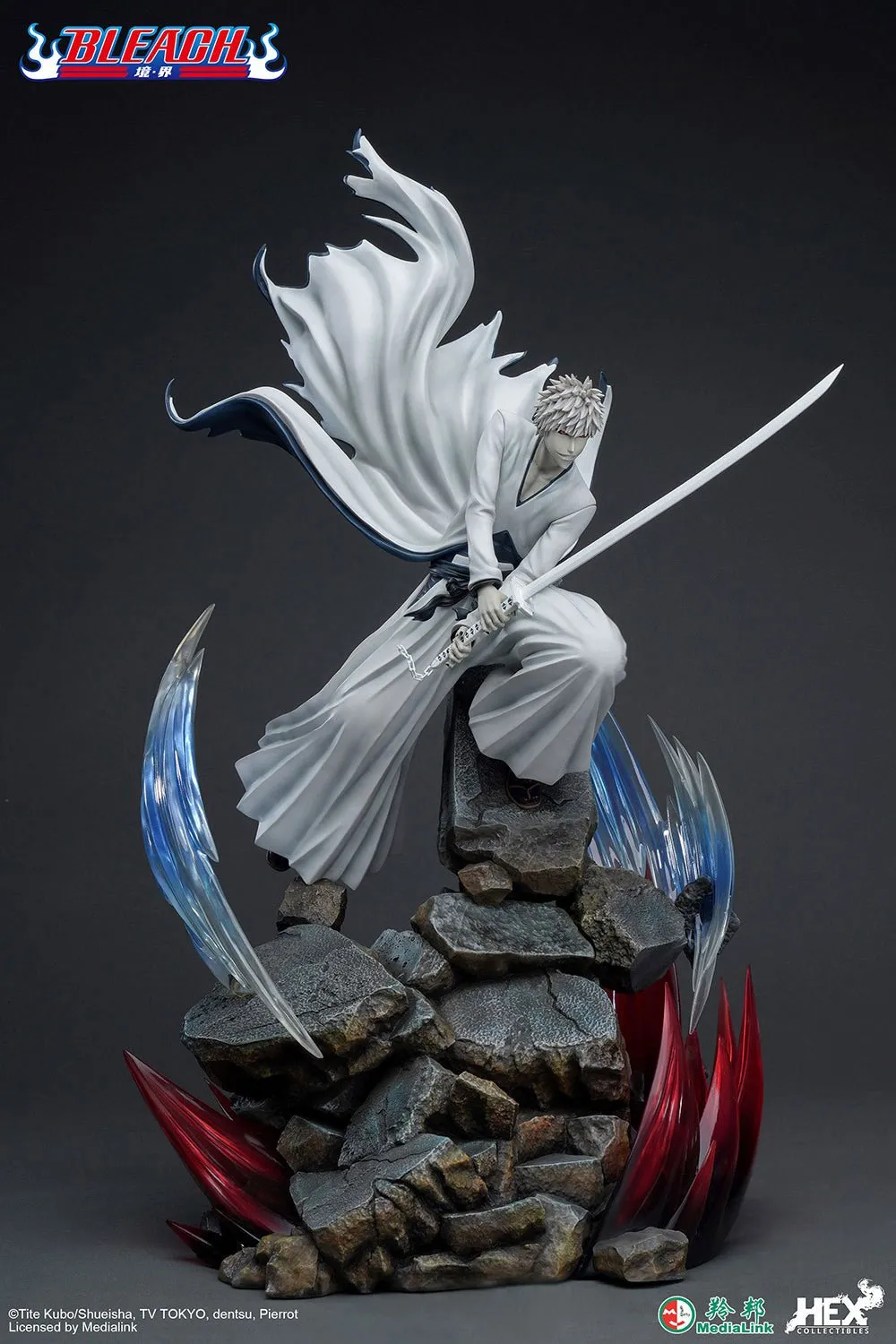 PRE-ORDER: HEX Collectibles Bleach Ichigo Kurosaki vs Hollow Ichigo 1:6 Scale Statue