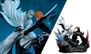 PRE-ORDER: HEX Collectibles Bleach Ichigo Kurosaki vs Hollow Ichigo 1:6 Scale Statue