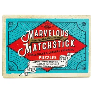 Professor Puzzle Magnificent Matchstick Challenges & Lateral Thinking Puzzles
