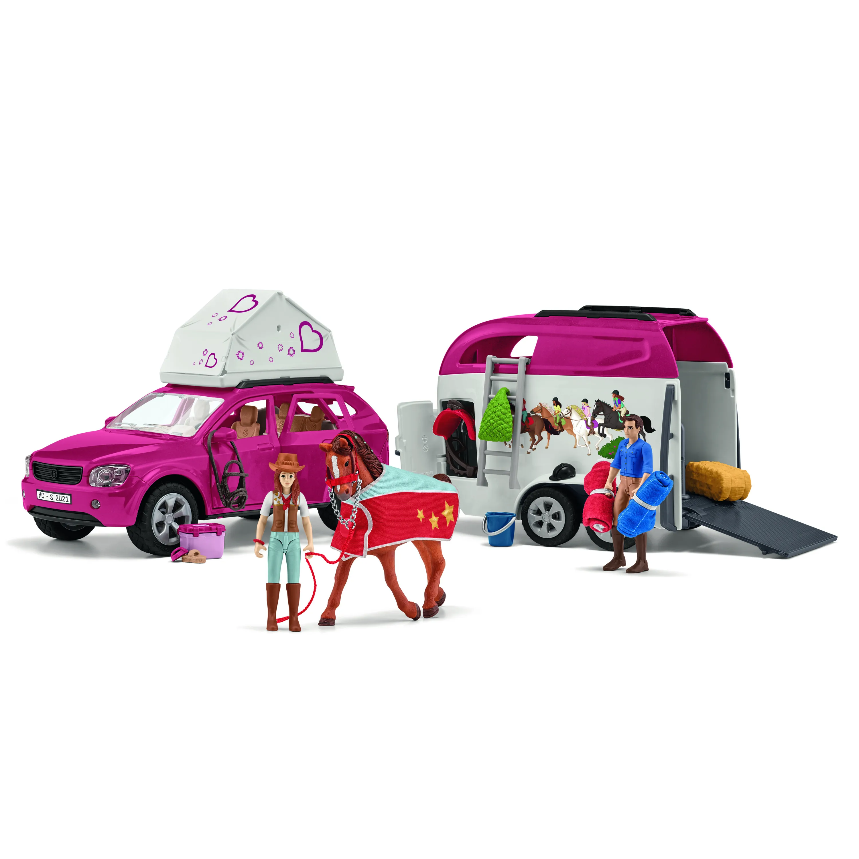 Schleich Horse Adventure With Car And Trailer
