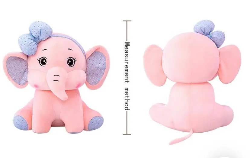 SCOOBA Soft Plush Elephant Toy, 30cm, Cute Stuffed Animal for Kids, Birthday, Baby Shower or Christmas Gift