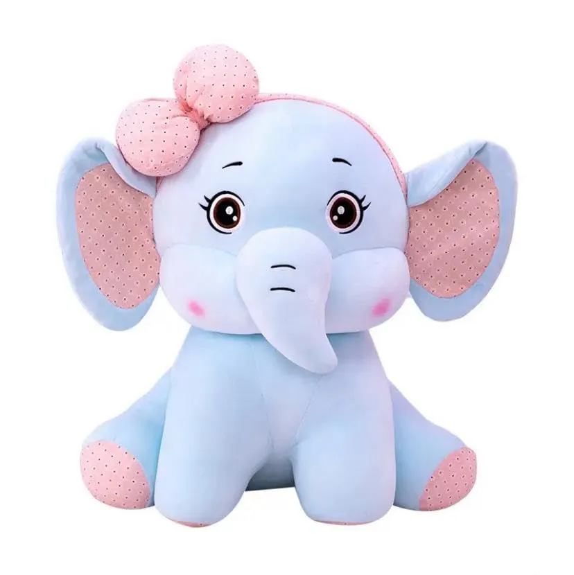 SCOOBA Soft Plush Elephant Toy, 30cm, Cute Stuffed Animal for Kids, Birthday, Baby Shower or Christmas Gift