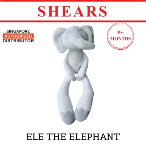 Shears Baby Soft Toy Toddler Patch Toy ELE THE ELEPHANT