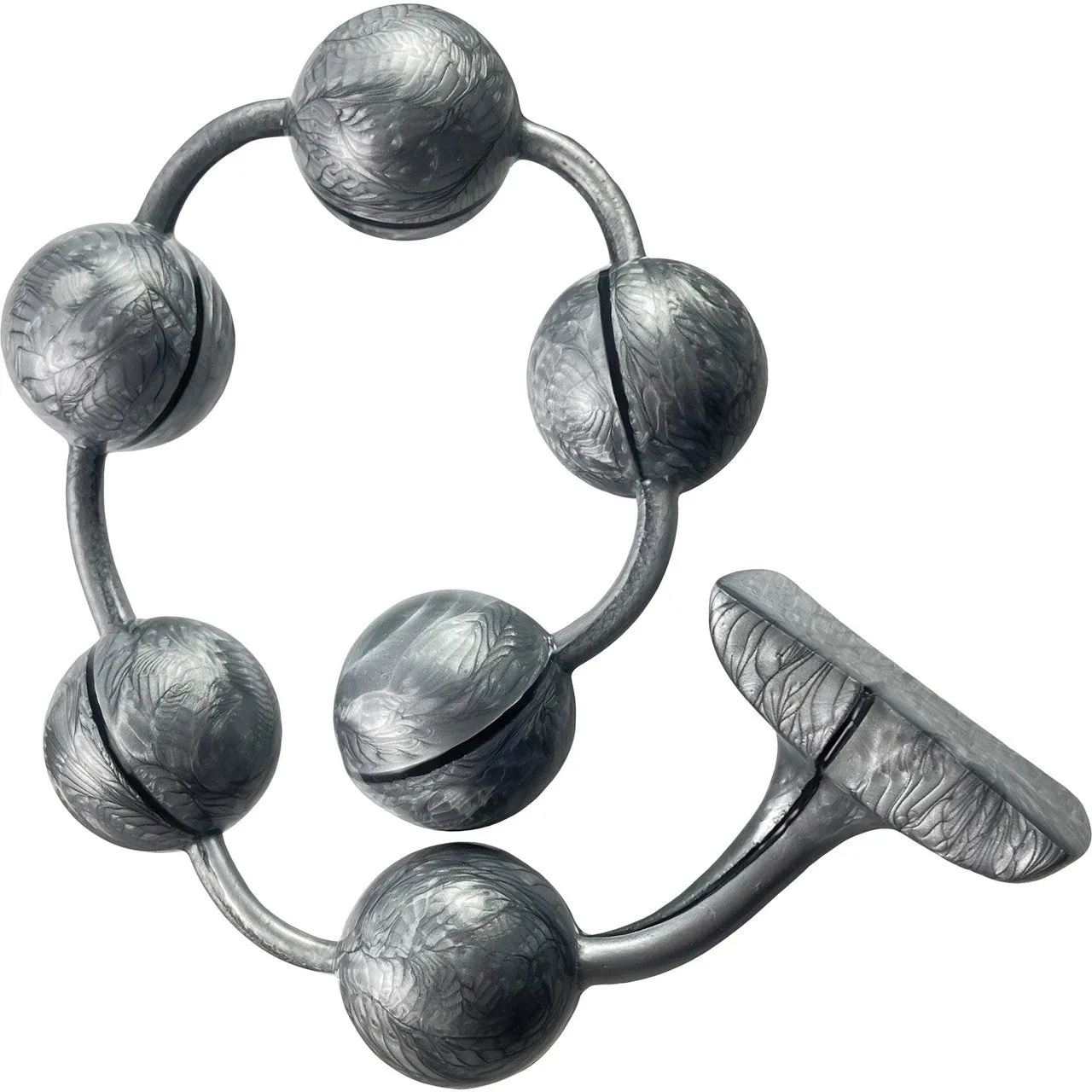 Silver Marble Gemstones, Extra Large Silicone Anal Beads By Vixen