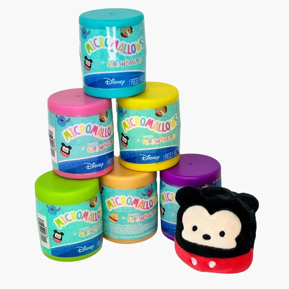 Squishmallow 2.5" Blind Mystery Capsule Disney Stuffed Plush by Kelly Toy Jazwares
