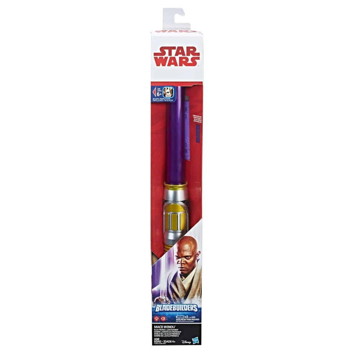 Star Wars: Revenge of The Sith Mace Windu Electronic Lightsaber