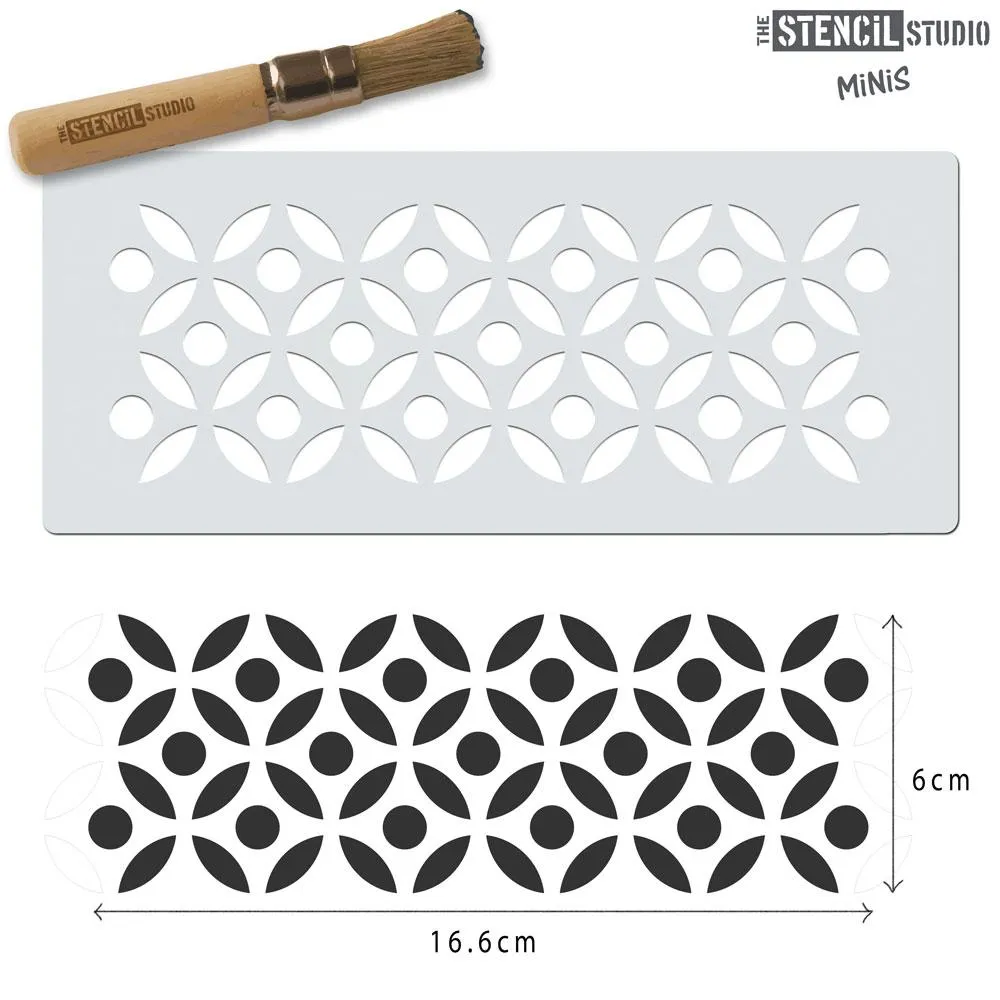 Stencil MiNiS Sets of 10 - SAVE £20! - Shabby Chic Patterns and Borders