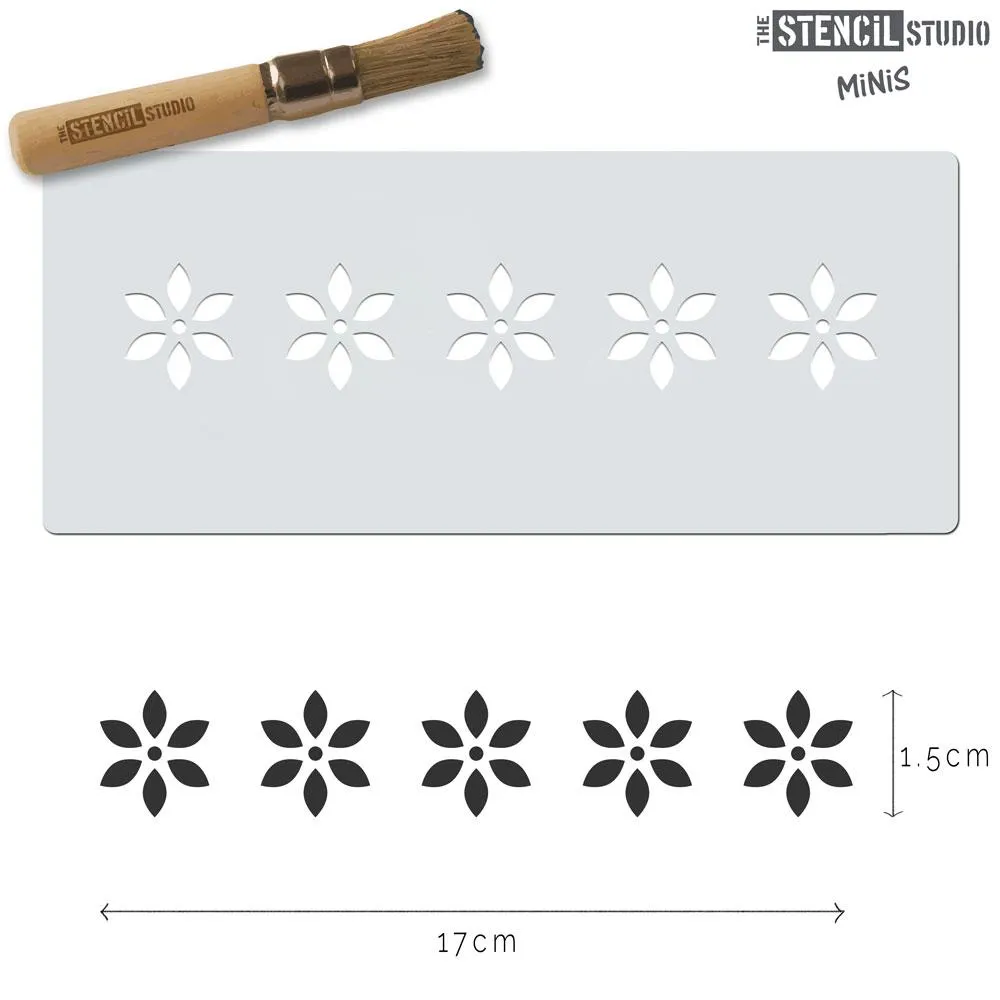 Stencil MiNiS Sets of 10 - SAVE £20! - Shabby Chic Patterns and Borders