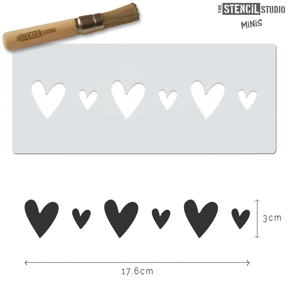 Stencil MiNiS Sets of 10 - SAVE £20! - Shabby Chic Patterns and Borders