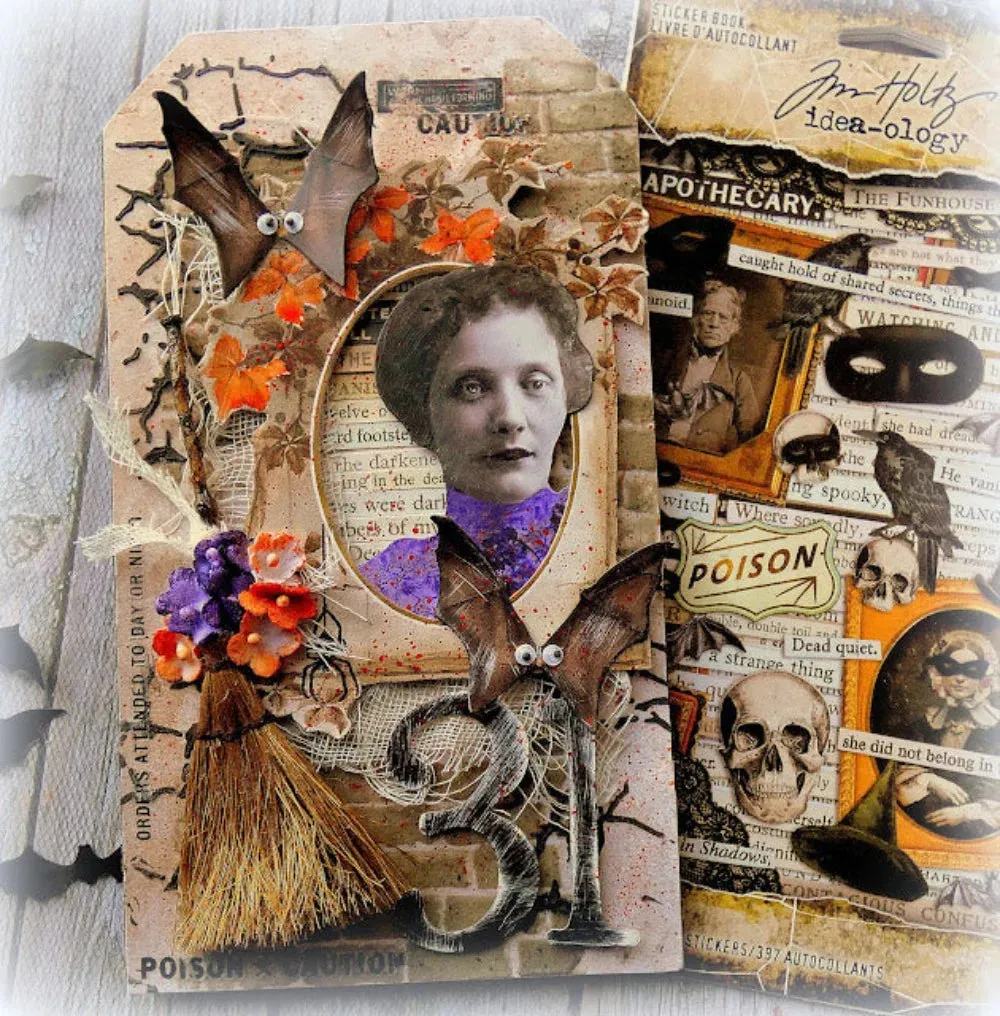 Tim Holtz Mini Layered Stencil Set - Set #56  -