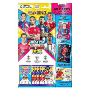Topps Match Attax Extra Trading Cards UEFA 2022/23 Mega Multipack