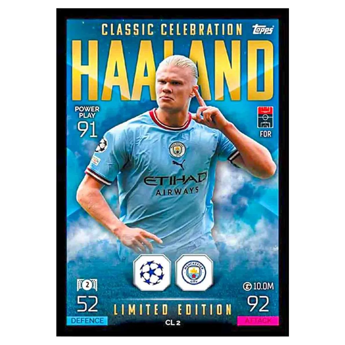 Topps Match Attax Extra Trading Cards UEFA 2022/23 Passion Classic Celebration Mega Tin #1
