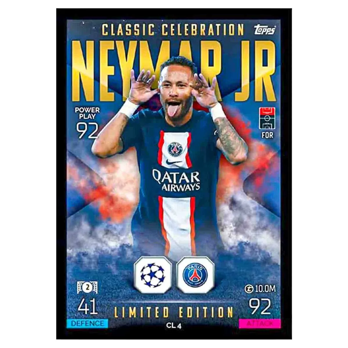 Topps Match Attax Extra Trading Cards UEFA 2022/23 Passion Classic Celebration Mega Tin #1