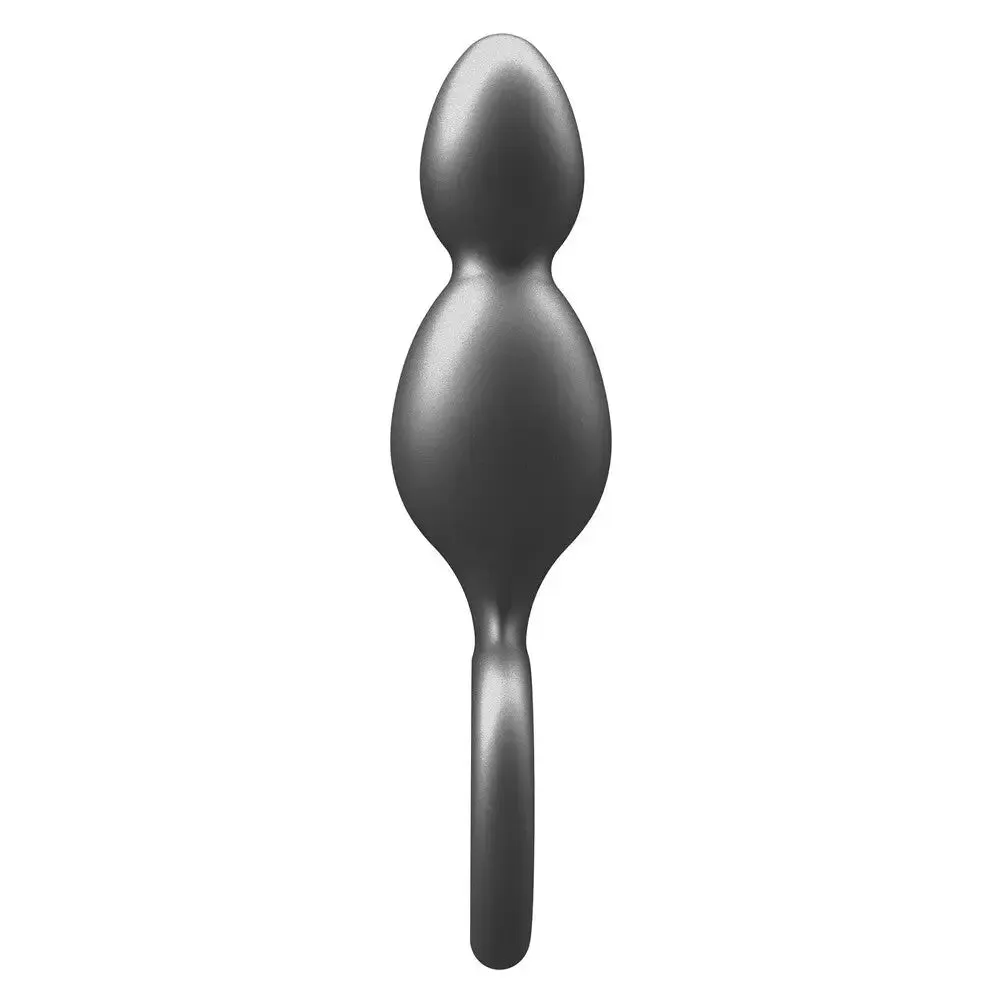 Toyjoy Buttocks the Plugger 2 Balls Metallic Silicone Plug