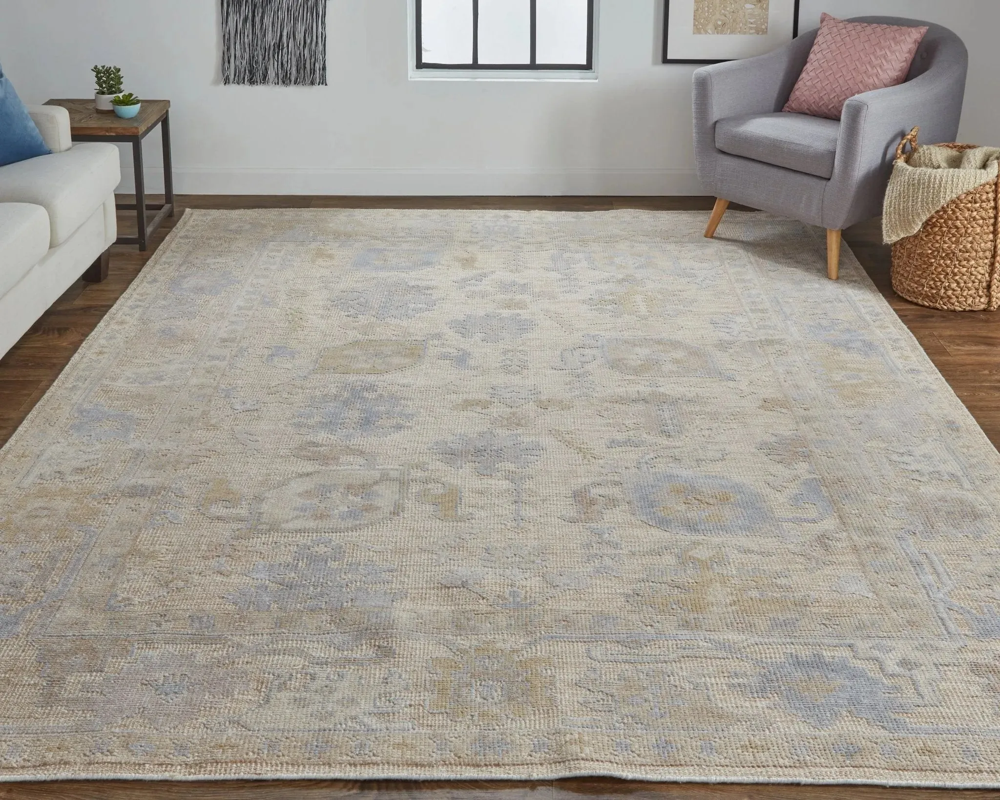 Wendover WND6862F Tan/Orange Rug
