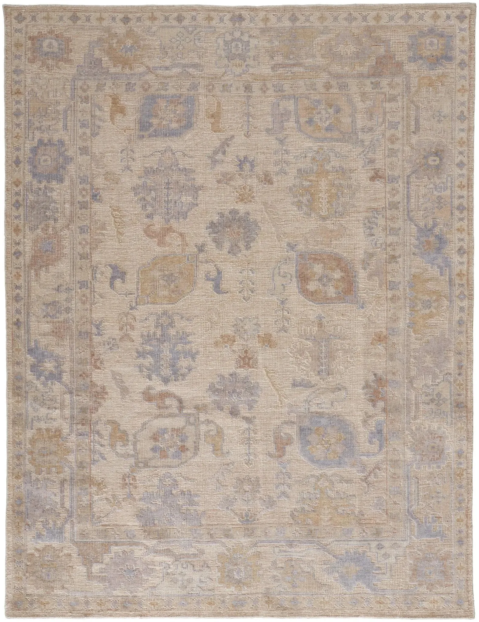 Wendover WND6862F Tan/Orange Rug
